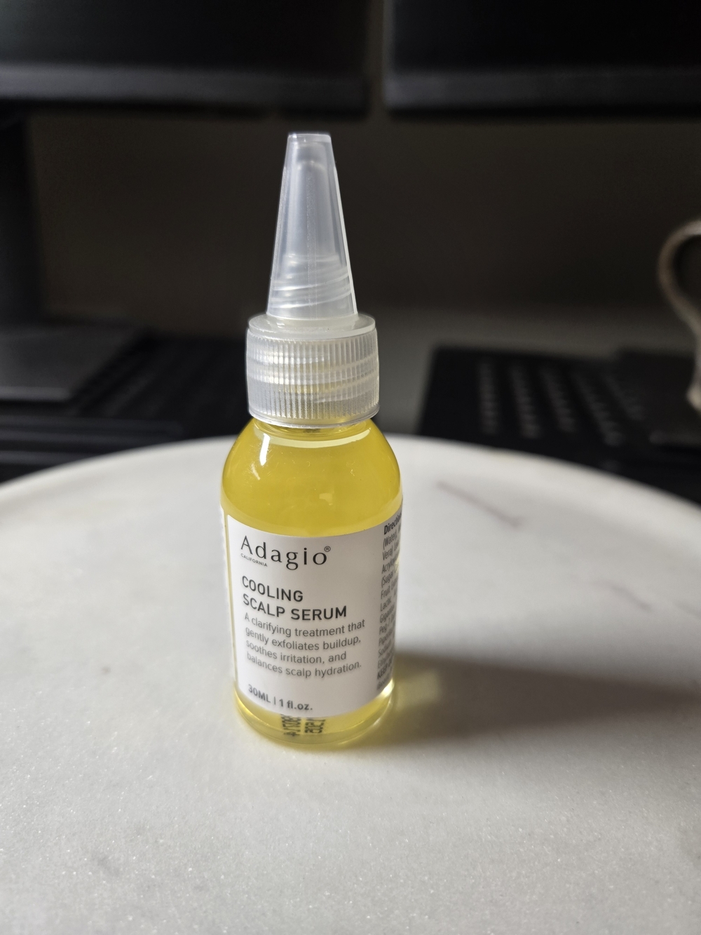 NWT Adagio Soothing Relief Cooling Scalp Serum - Clarifying Leave-In (1 fl oz)